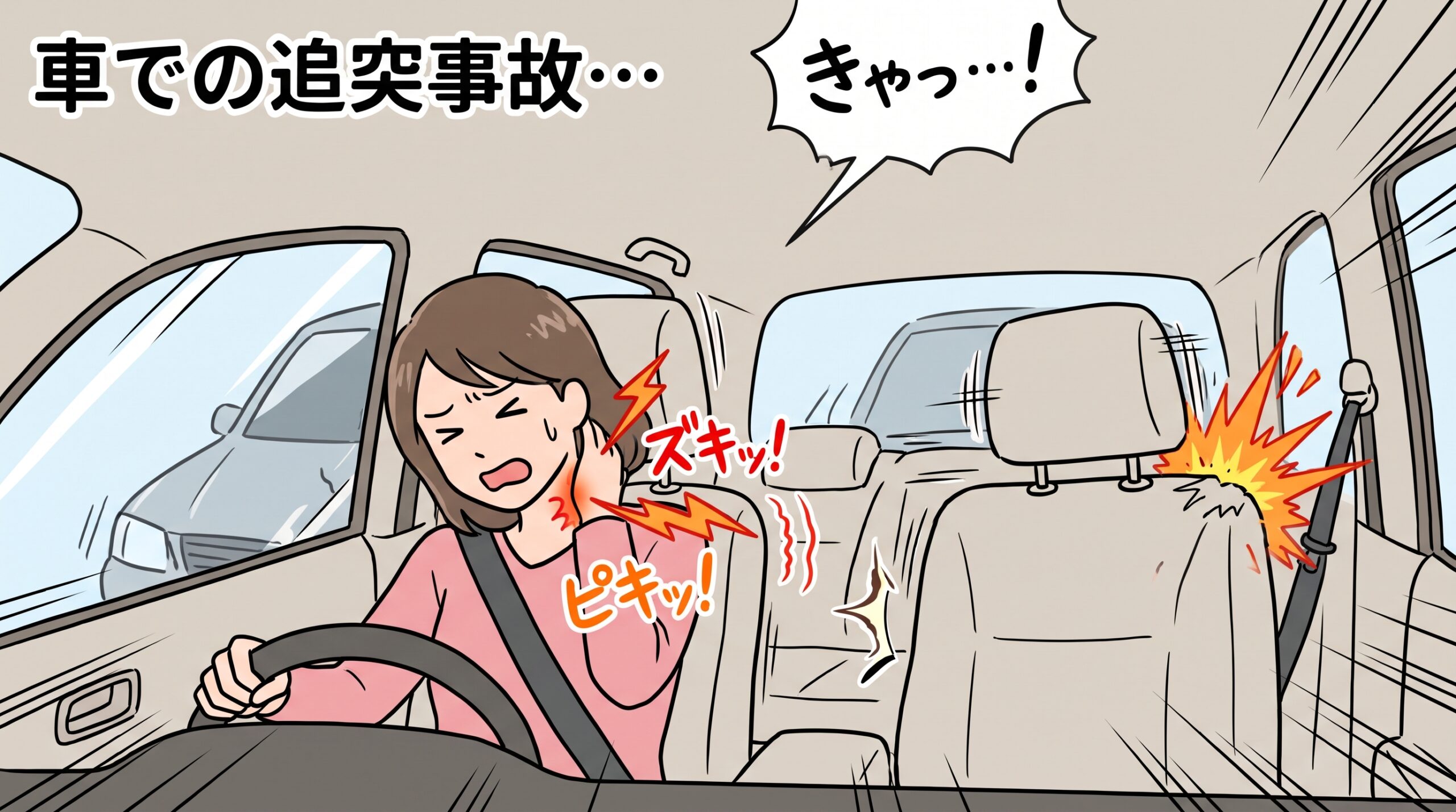 追突でのむちうち